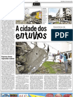 19/05/2011 - O Globo: A Cidade Dos Entulhos