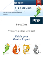Genius Report - Steel
