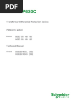 Micom P630C: Transformer Differential Protection Device