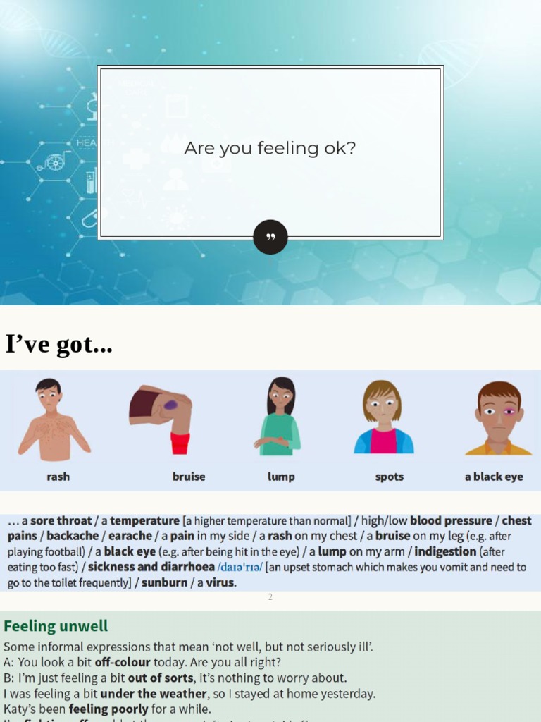 are you feeling ok 意味 – feel ok 日本語 – ZSCCP