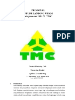 Proposal Studi Banding UPKM Enterpreneur Club X TMC 2021