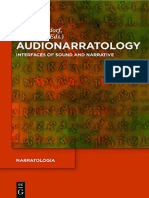 (Narratologia Book 52) Till Kinzel, Jarmila Mildorf - Audionarratology - Interfaces of Sound and Narrative-De Gruyter (2016)