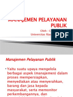 Manajemen Pelayanan Publik (1)