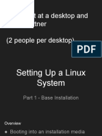 Advanced 3 - DIY Linux Pre-Install