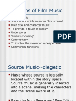Film Music Functions and Production Process