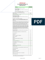 Oracle Processor Core Factor Table: Updated: October 25, 2021 Effective Date: March 16, 2009