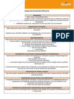 Plano de Reforço Planejamento