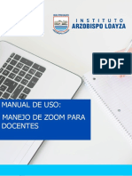 Manual Zoom Docentes