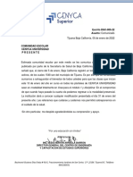 Escrito Dgc-005-22 Comunidad Escolar