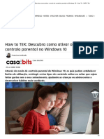 Descubra Como Ativar o Modo de Controlo Parental No Windows 10 - How To - SAPO Tek