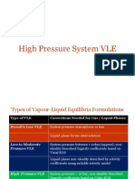 High Pressure VLE