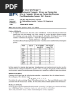 CSE207 Sec2 Final Summer-2021