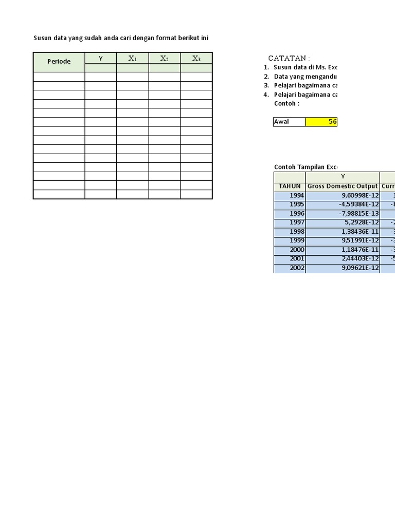 Panduan Mengolah Data Excel | PDF
