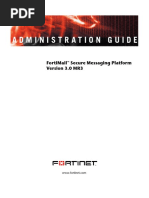 FortiMail Administration Guide 06-30003-0154-20080605