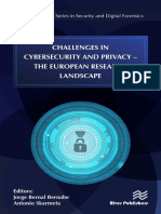 ChallengesinCybersecurityandPrivacy TheEuropeanResearchLandscape - RP E9788770220873
