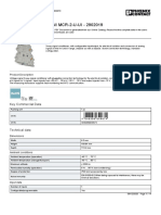 Signal Conditioner - MINI MCR-2-U-UI - 2902019: Key Commercial Data