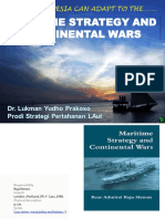 Maritime Strategy and Continental Wars Sebuah Tinjauan Indonesia Dalam Membangun Strategi Pertahanan