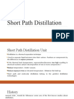 3 Short Path Distillation