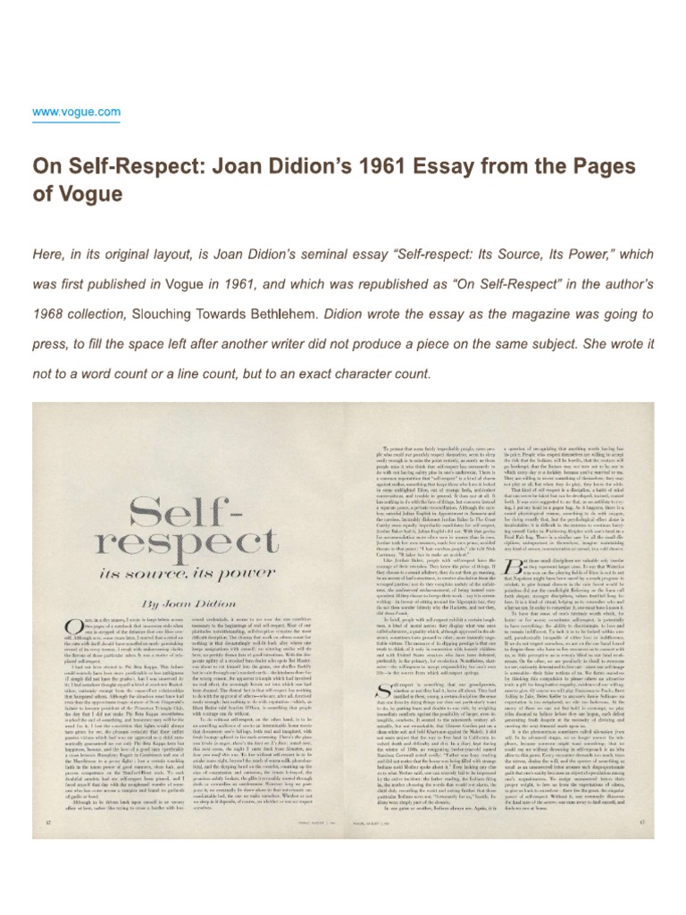 On Self Respect PDF
