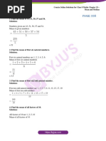 Concise Selina Solutions For Class 9 Maths Chapter 19 Mean and Median