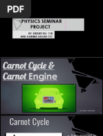 Carnot Cycle and Engine