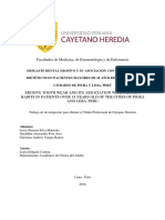 Desgaste dental erosivo y hábitos dietéticos en Lima y Piura