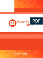 PowerPoint 2019: Área de Trabalho e Recursos