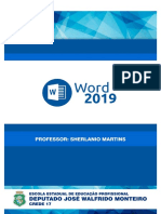 Apostila Word 2019 - 16, 18 e 19