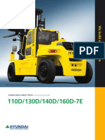 110D/130D/140D/160D-7E: Hyundai Diesel Forklift Trucks