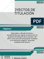 Introduccion A Proyectos de Titulacion