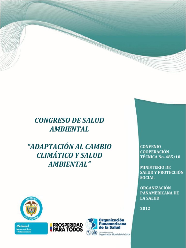 Congreso de Salud Ambiental - "Adaptación Al Cambio Climático y Salud ...