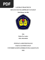 LAPORAN PRAKTIKUM BUAH,BUNGA,& BIJI