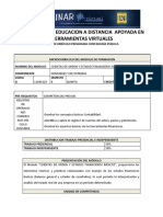 Cuentas de Orden y Estados Financieros Básicos