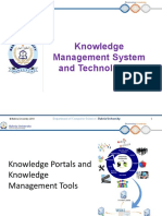 Knowledge Management System and Technologies: Department of Computer Science