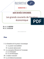 Les Grands Courants de L'analyse Économique 1