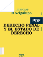 Derecho Penal y El Estado de Derecho - Bacigalupo Enrique - 2005