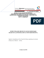 Estructura Investigación Acción Participativ1Definitivo PROYECTO I