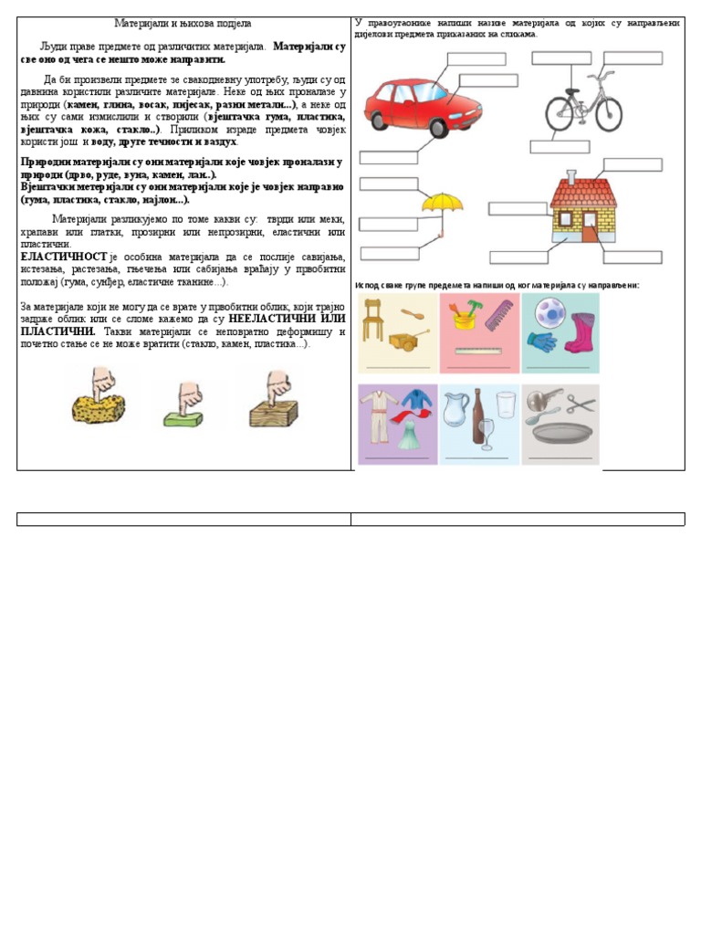 Materijali I Njihova Podjela | PDF