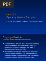 Unit OS2: Operating System Principles