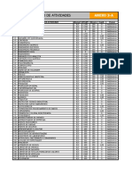 Anexo 3 A - Relacao Das Atividades