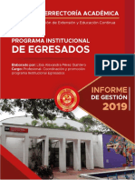 Informe de Gestion Egresados 2019