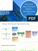 Strategy, Organization Design, and Effectiveness: Group 5