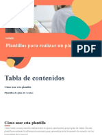 Plantilla de Plan de Ventas