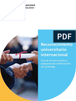 University Recognition Worldwide Spanish