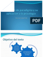 La Nocion de Paradigma y Su Aplicacion A La Psicologia Compress