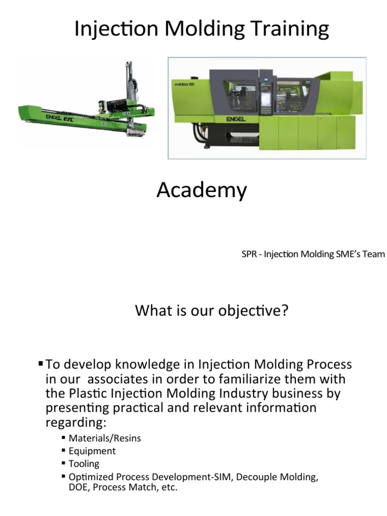 Free Injection Molding Training – BQTTG