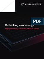 Rethinking Solar Energy: High-Performing, Sustainable, Made in Europe