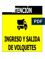 Ingreso y Salida de Volquetes