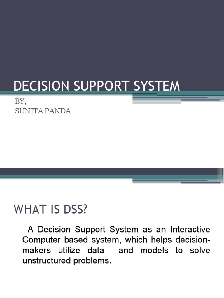Decision Support System | PDF | Art | Computers