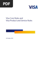 Visa Core Rules